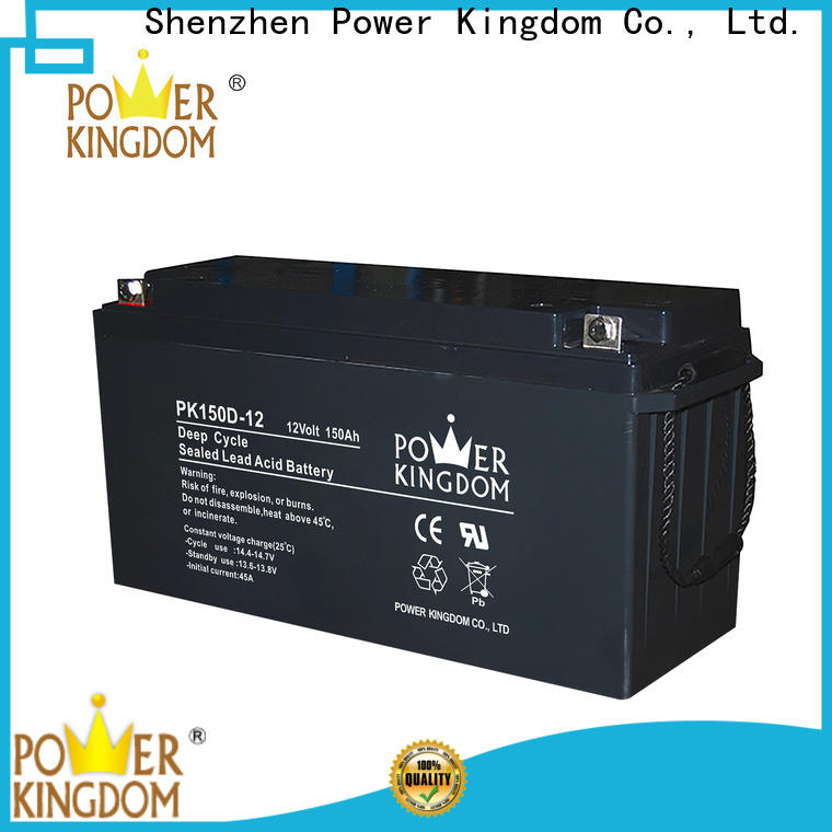 Power Kingdom Latest deep cycle marine battery charger Suppliers vehile and power storage system