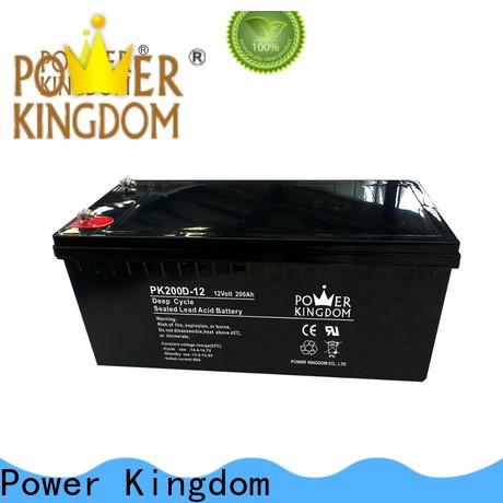 Power Kingdom 12v agm Suppliers vehile and power storage system