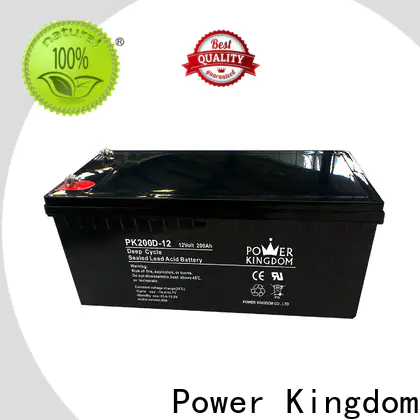 Power Kingdom Latest battery 12 volt deep cycle manufacturers vehile and power storage system