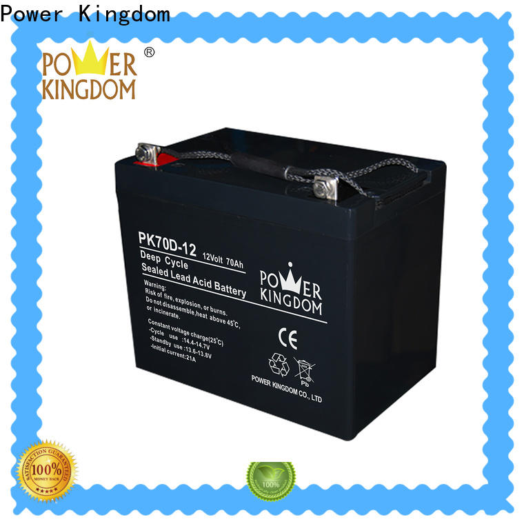 Power Kingdom battery 12 volt deep cycle company vehile and power storage system