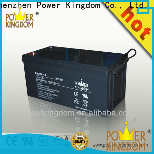 Power Kingdom Wholesale 120ah agm battery Suppliers vehile and power storage system