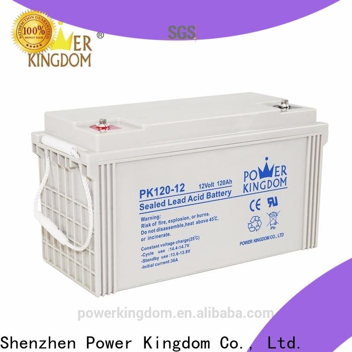 Power Kingdom 110ah deep cycle battery factory