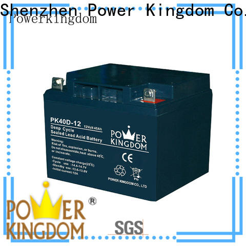 Power Kingdom 100ah agm deep cycle battery supplier wind power systems
