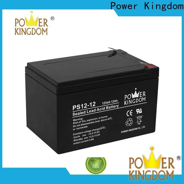 Power Kingdom Custom agm boat battery company deep discharge device