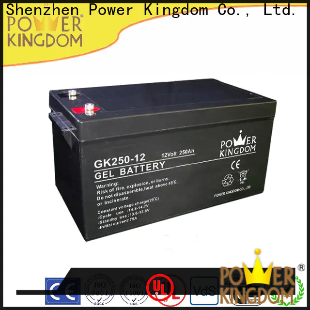 Power Kingdom deep cell batteries for sale company deep discharge device