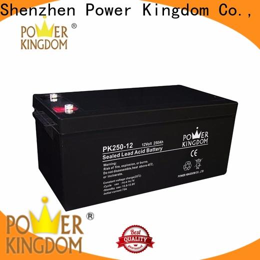 Power Kingdom Wholesale gel cell marine batteries factory wind power systems