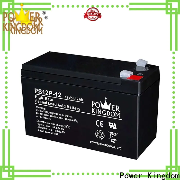 Power Kingdom Low Pressure Venting System lead acid battery backup widely use UPS & EPS system