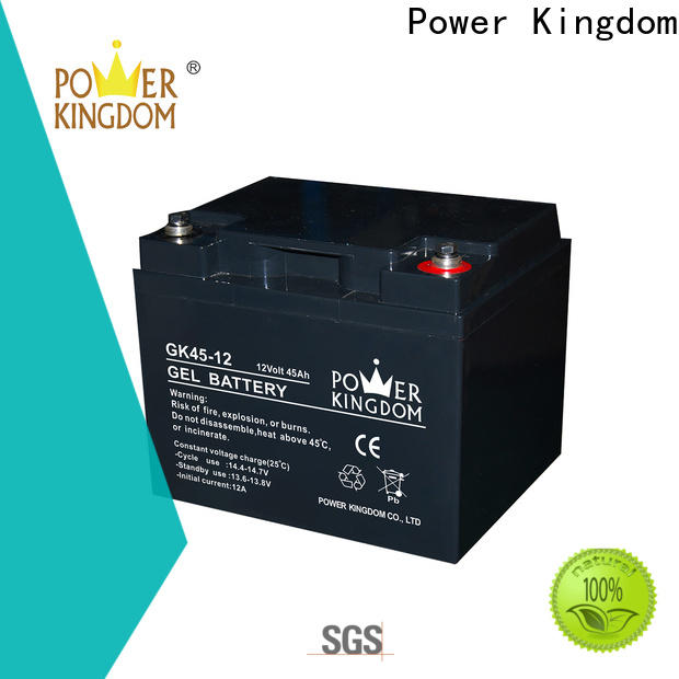 Power Kingdom high consistency lead acid battery 12v 150ah inquire now wind power system