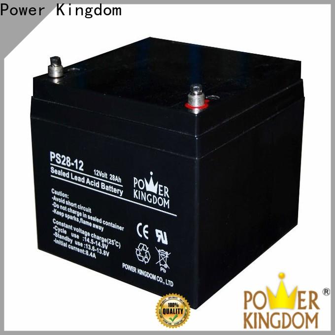 Power Kingdom higher specific energy lead acid accumulators factory solor system