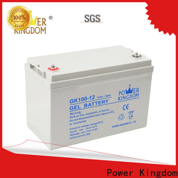 Power Kingdom 2v 100ah lead acid battery factory wind power system