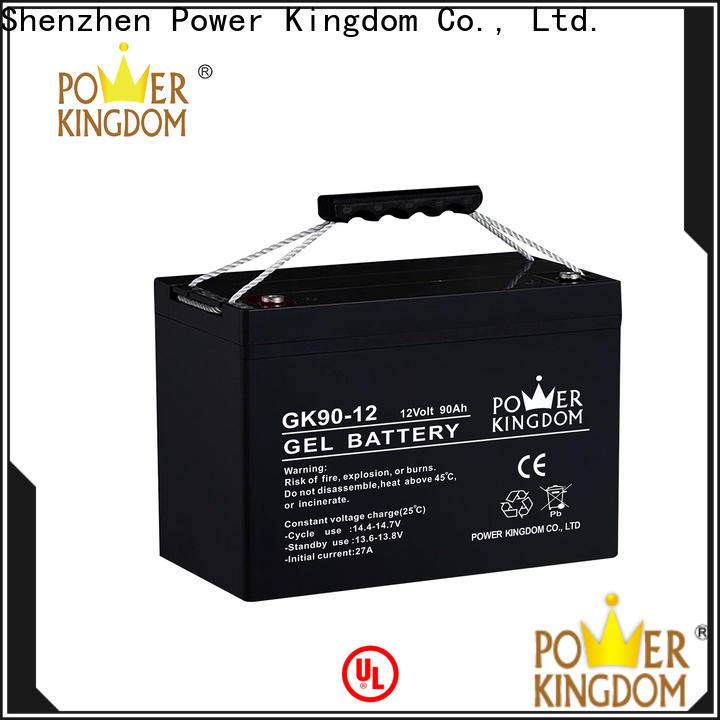Power Kingdom High-quality 12 volt sla battery factory medical equipment