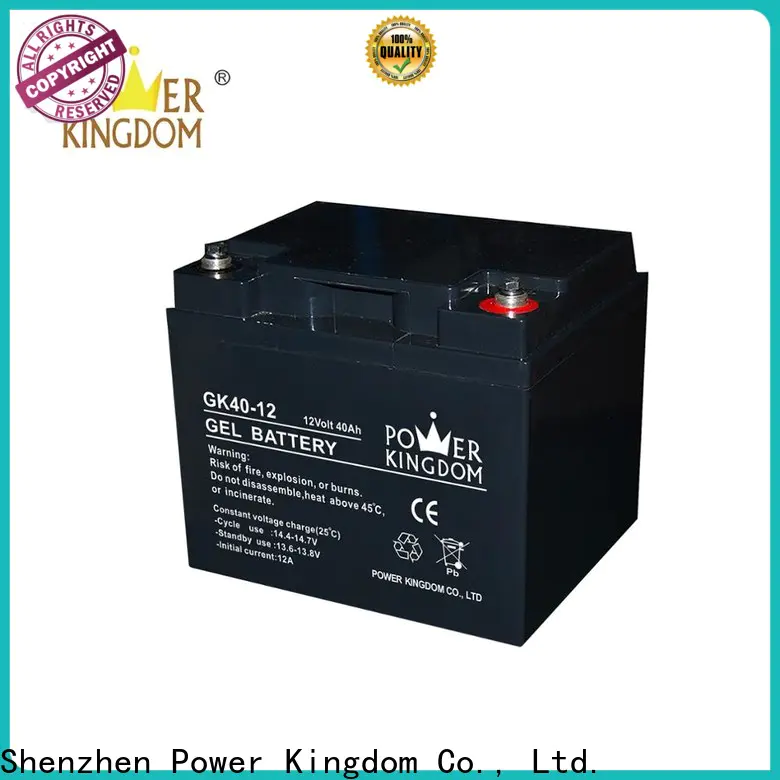 Power Kingdom higher specific energy small sla battery Suppliers wind power system