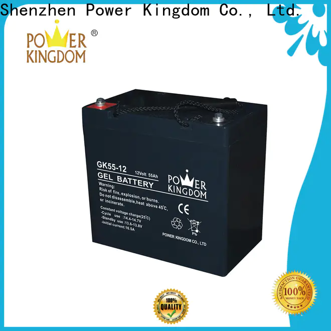 Power Kingdom long standby life sealed lead acid battery 12v 15ah for business wind power system
