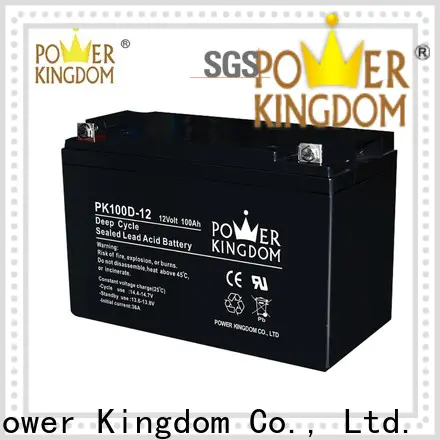 Power Kingdom deep discharge lead acid battery Supply wind power system