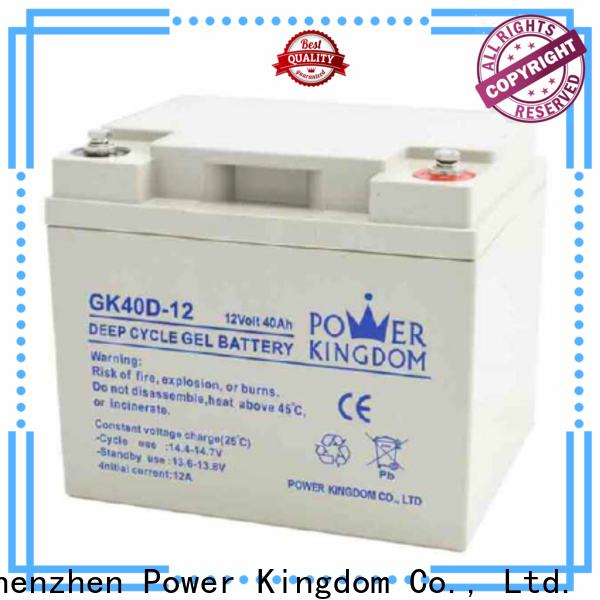 Power Kingdom higher specific energy 6 volt sealed lead acid batteries Supply solor system