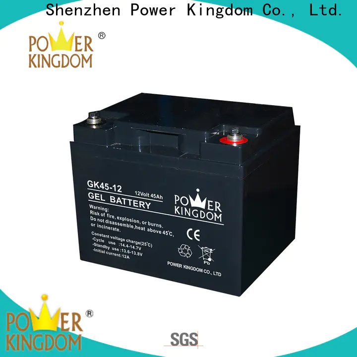 Power Kingdom Wholesale sealed lead acid battery 12v 12ah Supply solor system