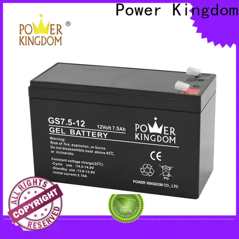 Power Kingdom vrla rechargeable battery factory medical equipment