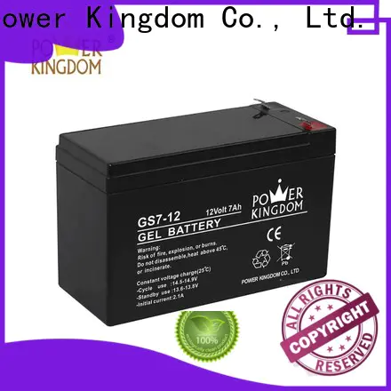 Power Kingdom 12v pb battery with good price solor system