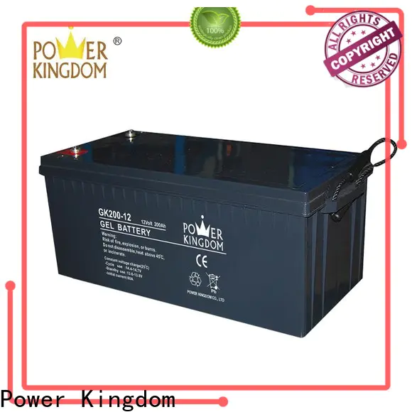 Power Kingdom 12v 20ah sealed lead acid battery factory wind power system