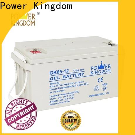 Power Kingdom Best lead battery 12v Suppliers solor system