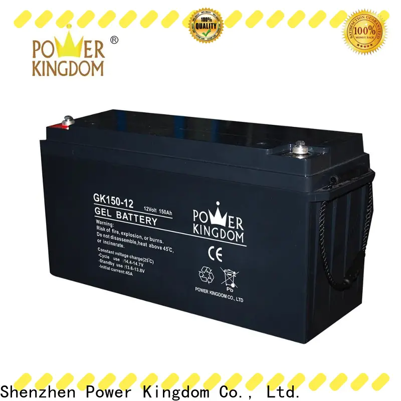 Power Kingdom sealed lead acid car battery factory wind power system