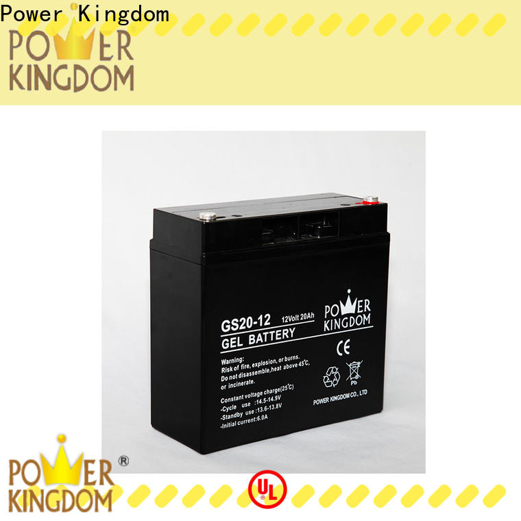 Power Kingdom sealed agm battery Supply wind power system