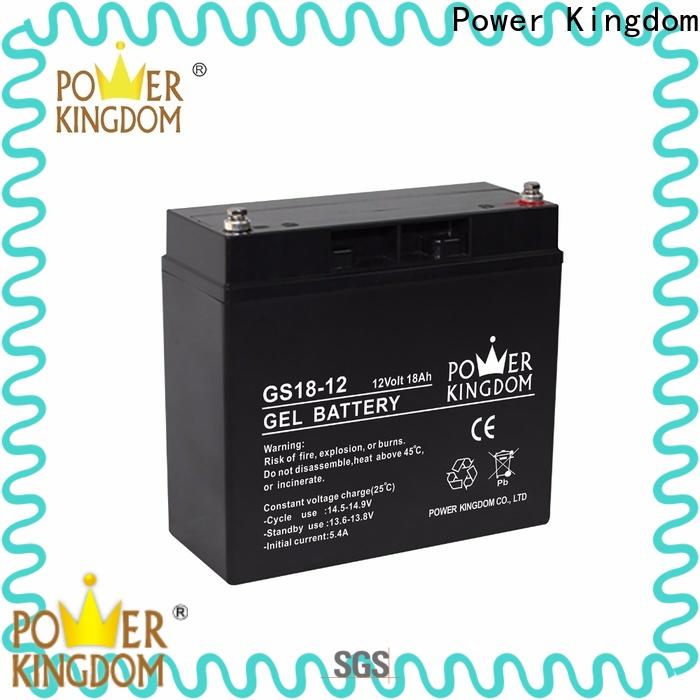 Power Kingdom Best maintenance free sealed lead acid battery manufacturers wind power system