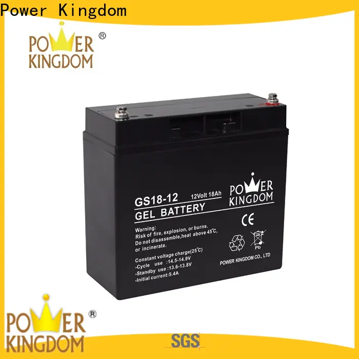 Power Kingdom sealed 12v lead acid battery design solor system