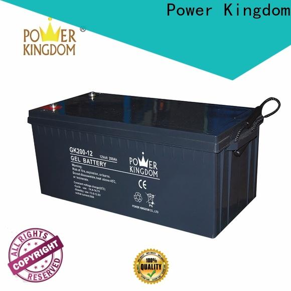 Power Kingdom 12v 24ah lead acid battery design solor system