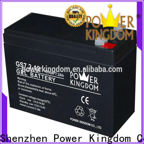 Power Kingdom high consistency sealed lead acid battery life expectancy with good price medical equipment