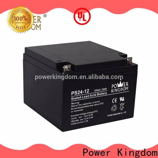 Power Kingdom agm battery life expectancy factory deep discharge device