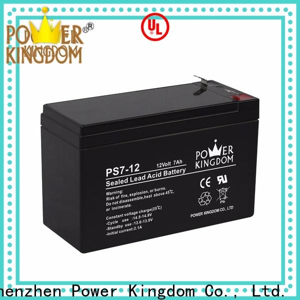 Power Kingdom no electrolyte leakage deep cycle 100ah 12v battery personalized wind power systems