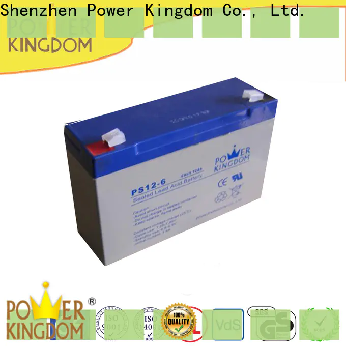 Power Kingdom Heat sealed design agm batteries for solar storage manufacturers
