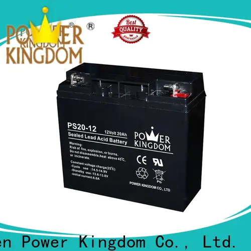 Power Kingdom 6 volt agm batteries for business deep discharge device