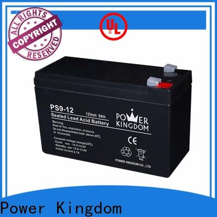 Power Kingdom 130ah agm deep cycle battery Suppliers deep discharge device
