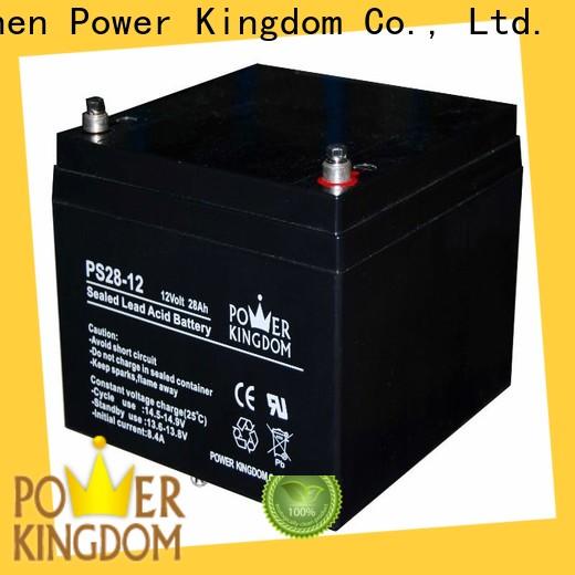 Power Kingdom High-quality group 24 gel cell battery factory price solar and wind power system