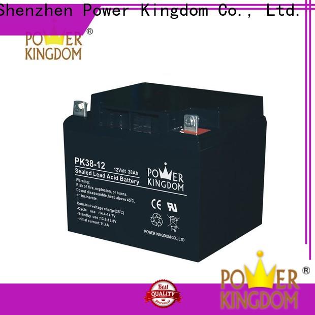 Power Kingdom gel cell marine battery from China