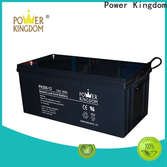 Power Kingdom gel cell marine battery company solar and wind power system
