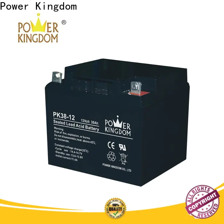 High-quality agm 12 volt deep cycle battery factory price solar and wind power system