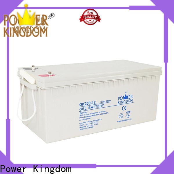 Power Kingdom advanced plate casters agm deep cycle marine battery Supply Automatic door system