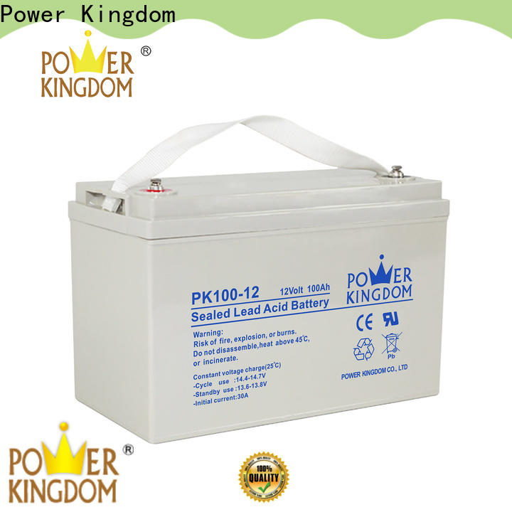 Power Kingdom High-quality vrla lead acid battery free quote solar and wind power system