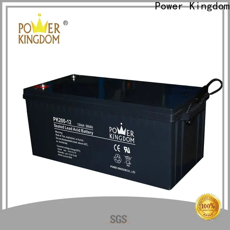 Power Kingdom Latest agm deep cell battery inquire now solar and wind power system